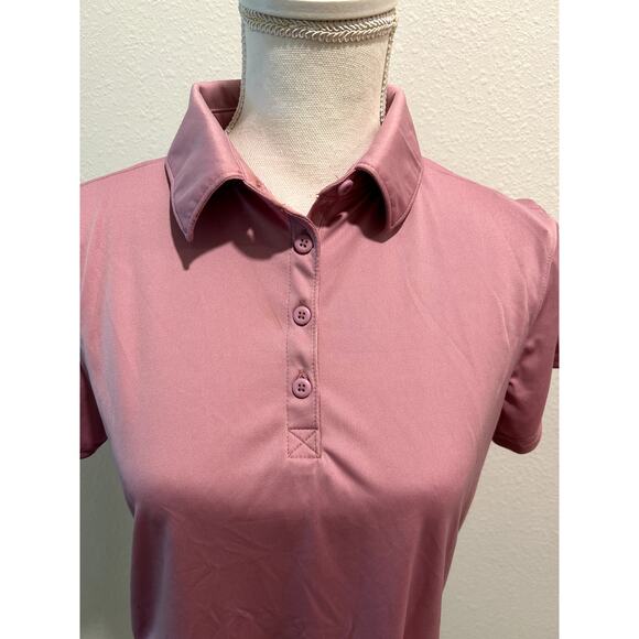 Columbia Women's Tidal Tee Short Sleeve Polo, Color: Minuet, OMNI-SHADE Medium - Picture 2 of 7